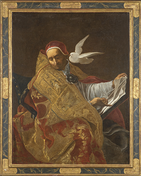 SEGUIDOR DE ANDREA SACCHI S. XVII San Gregorio Magno