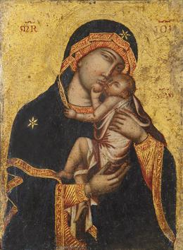 104   -  Lote 104: ESCUELA EUROPEA S. XV-XVI - Virgen de Cambrai