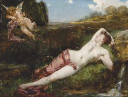Lote 132: GEORG FRIEDRICH PAPPERITZ - Venus y Cupido