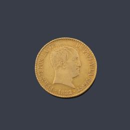 Lote 2686: Fernando 7º,  80 reales Madrid 1822 SR.