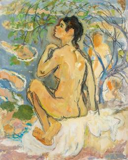 Lote 528: RAFAEL BENET - Hommage a Renoir