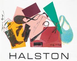 Lote 619: ANDY WARHOL - Halston Advertising Campaign: Women's Accesories