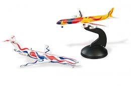 634   -  Lote 634: ALEXANDER CALDER - Braniff Airplane-Brasilia & Flying Colors Boeing 727-200
