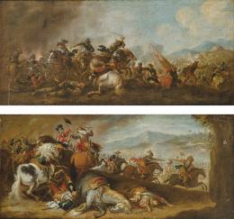 Lote 91: FRANCESCO MONTI - Batalla entre caballeros
Choque de caballería