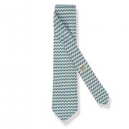 Lote 2602: Corbata Hermès con estuche