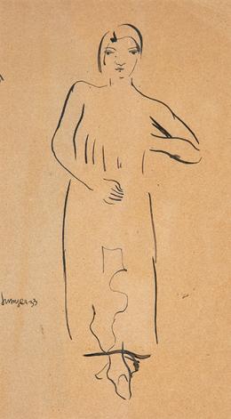 Lote 356: JOAN SUNYER - Desnudo
