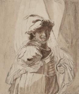 Lote 0026
FRANCISCO LAMEYER - Autorretrato de Rembrandt?