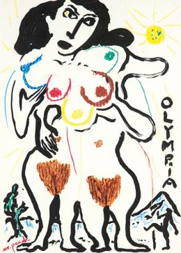 Lote 439: A. R. PENCK - Olympia