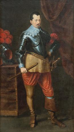 Lote 77: SALOMON NOVELIER - Retrato del general Albrecht Wenzel Eusebius von Wallenstein