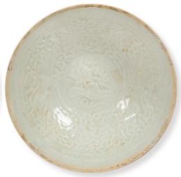 Lote 1339: Cuenco de porcelana vidirada Dinastía Song (960 y 1279)