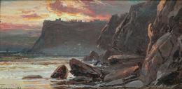 Lote 91: CLARENCE HENRY ROE - Ravenscar. From Robin Hoods Bay