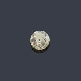 Lote 2074: Diamante talla antigua de 4,63 ct.
