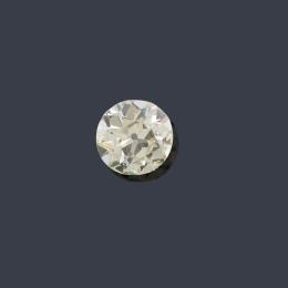 Lote 2075: Diamante talla antigua de 4,26 ct.