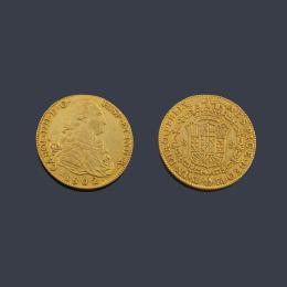 Lote 2618: Carlos IV 8 escudos Madrid 1802 FA.