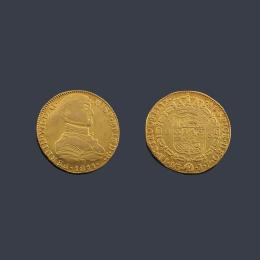Lote 2620: Fernando VII, 8 escudos Lima 1811 JP