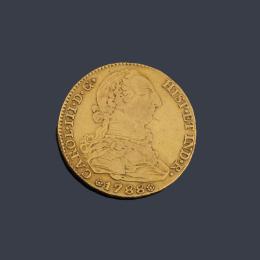 Lote 2622: Carlos III 4 escudos, Madrid 1788 M.