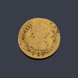 Lote 2626: Carlos III 1/2 escudo, Sevilla 1788 C.