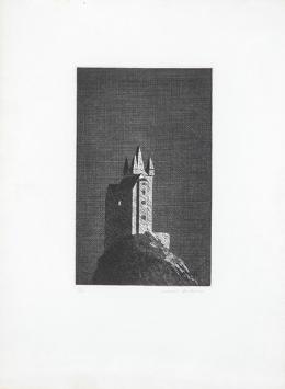 Lote 647: DAVID HOCKNEY - The Haunted Castle (Brothers Grimm)