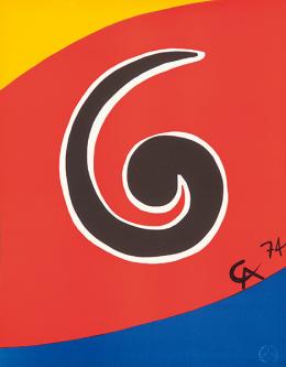 Lote 666: ALEXANDER CALDER - Swirl (Flying Colors Collection)