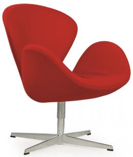 Lote 1351: Arne Jacobsen (Conpenhague, 1902-1971) para Fritz Hansen
Butaca Swan (Swan Chair), diseñada en 1958 para el vestíbulo y el salón del SAS Royal Hotel en Copenhague.