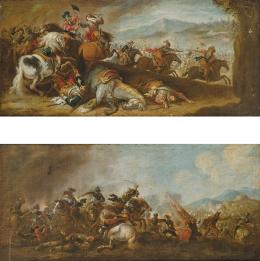 Lote 113: FRANCESCO MONTI - Batalla entre caballeros
Choque de caballería