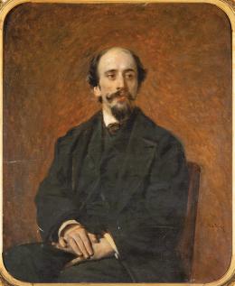 Lote 147: RAIMUNDO DE MADRAZO Y GARRETA - Retrato de José Zorrilla