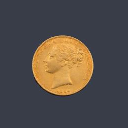 Lote 2577: Moneda 20 francos suizos en oro de 22 K.