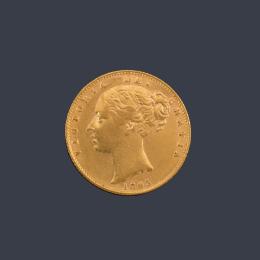 Lote 2579: Moneda 20 francos suizos en oro de 22 K.