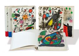 Lote 638: JOAN MIRÓ - Joan Miró Litógrafo I, II, III, IV, V & VI