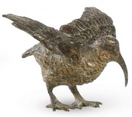 Lote 1069: Zarapito americano en bronce policromado, Viena h. 1900