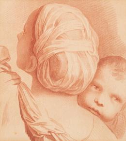 Lote 71: ESCUELA ITALIANA S. XVIII - Estudio de madre e hija