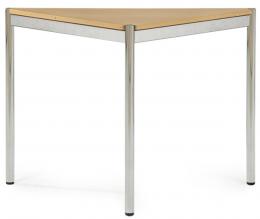 Lote 1426: Mesa de esquina Haller de USM diseño de 1964
La base de esta mesa es su icónica estructura de acero tubular cromado y tablero laminado en madera de haya natural. Con etiqueta de la marca.