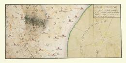 Lote 39: ESCUELA MEXICANA S. XVIII - Mapa de Misiones de zona de caxitlán
