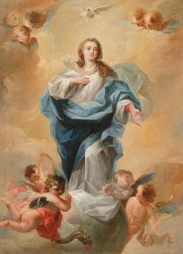Lote 80: VICENTE LÓPEZ PORTAÑA - Inmaculada Concepción. H. 1780