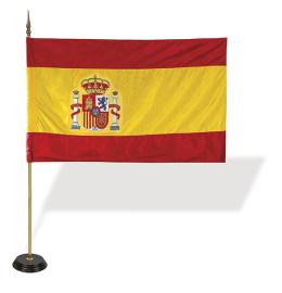 Lote 547: JJ.OO LOS ÁNGELES 84 - Bandera Española