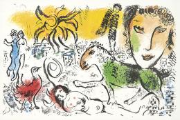 Lote 564: MARC CHAGALL - Le Cheval Vert