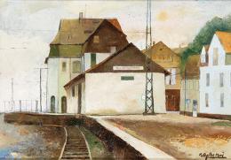 Lote 325: RAMON AGUILAR MORE - La estación de Niederheimbach