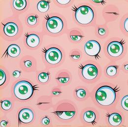 Lote 606: TAKASHI MURAKAMI - Jellyfish Eyes