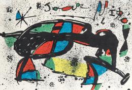 Lote 629: JOAN MIRÓ - La Formiga (Miró. Dibuixos-Gouaches-Monotips)