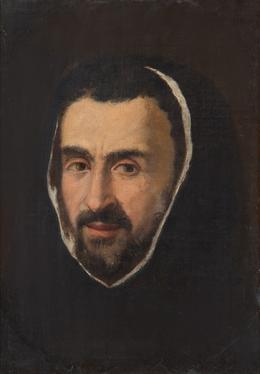 Lote 78: SEGUIDOR DE LUIS TRISTÁN S. XVII - Retrato de clérigo