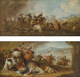 Lote 80: FRANCESCO MONTI - Batalla entre caballeros
Choque de caballería