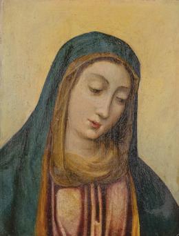 Lote 91: SEGUIDOR DE SCIPIONE PULZONE S. XVII - Virgen María