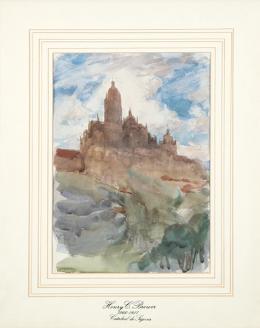Lote 304: HENRY CHARLES BREWER - Catedral de Segovia