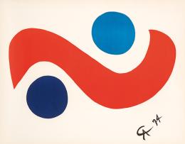 Lote 644: ALEXANDER CALDER - Skybird (Flying Colors Collection)