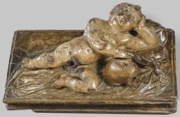 Lote 1234: Escuela Castellana S. XVI
"Niño Jesús Dormido"
Escultura de madera tallada y policromada