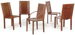 Lote 1334: Carlo Bartoli (Milán, 1931-2020) para Matteo Grassi (1927-2001)
Conjunto de 8 sillas modelo Carol