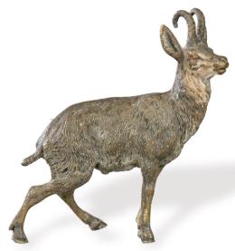 Lote 1475: "Rebeco" en bronce policromado, Viena h. 1900.