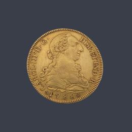 Lote 2591
Carlos III 8 escudos Madrid 1788 M