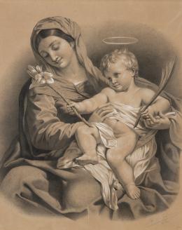 Lote 0030
ESCUELA ESPAÑOLA S. XIX - Virgen con el Niño