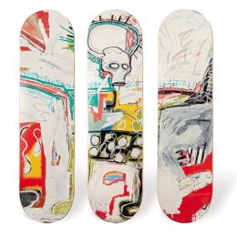 Lote 0537
AFTER JEAN-MICHEL BASQUIAT - Sin título (Jean-Michel Basquiat x The Skateroom)